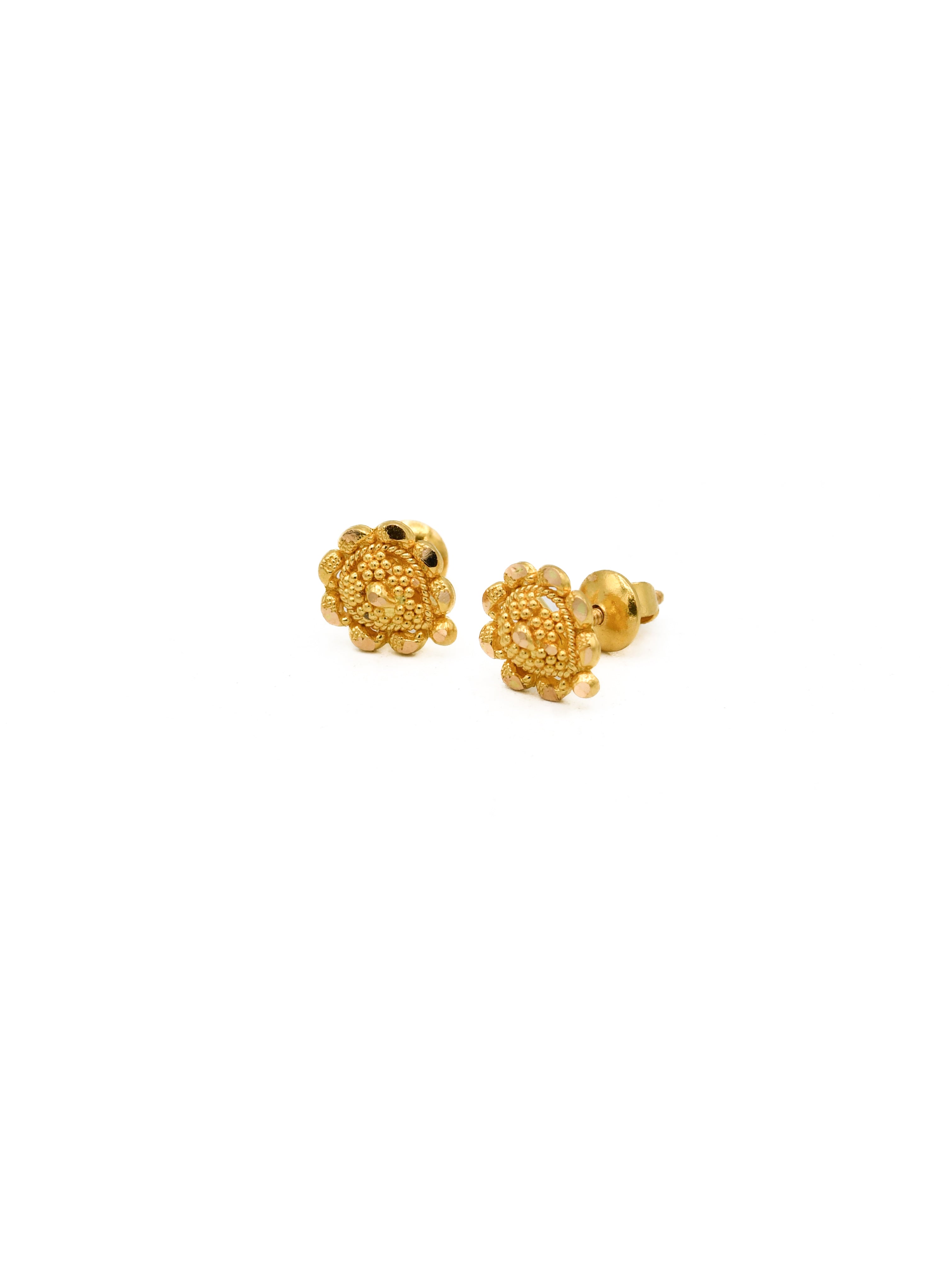 22ct Gold Stud Earrings