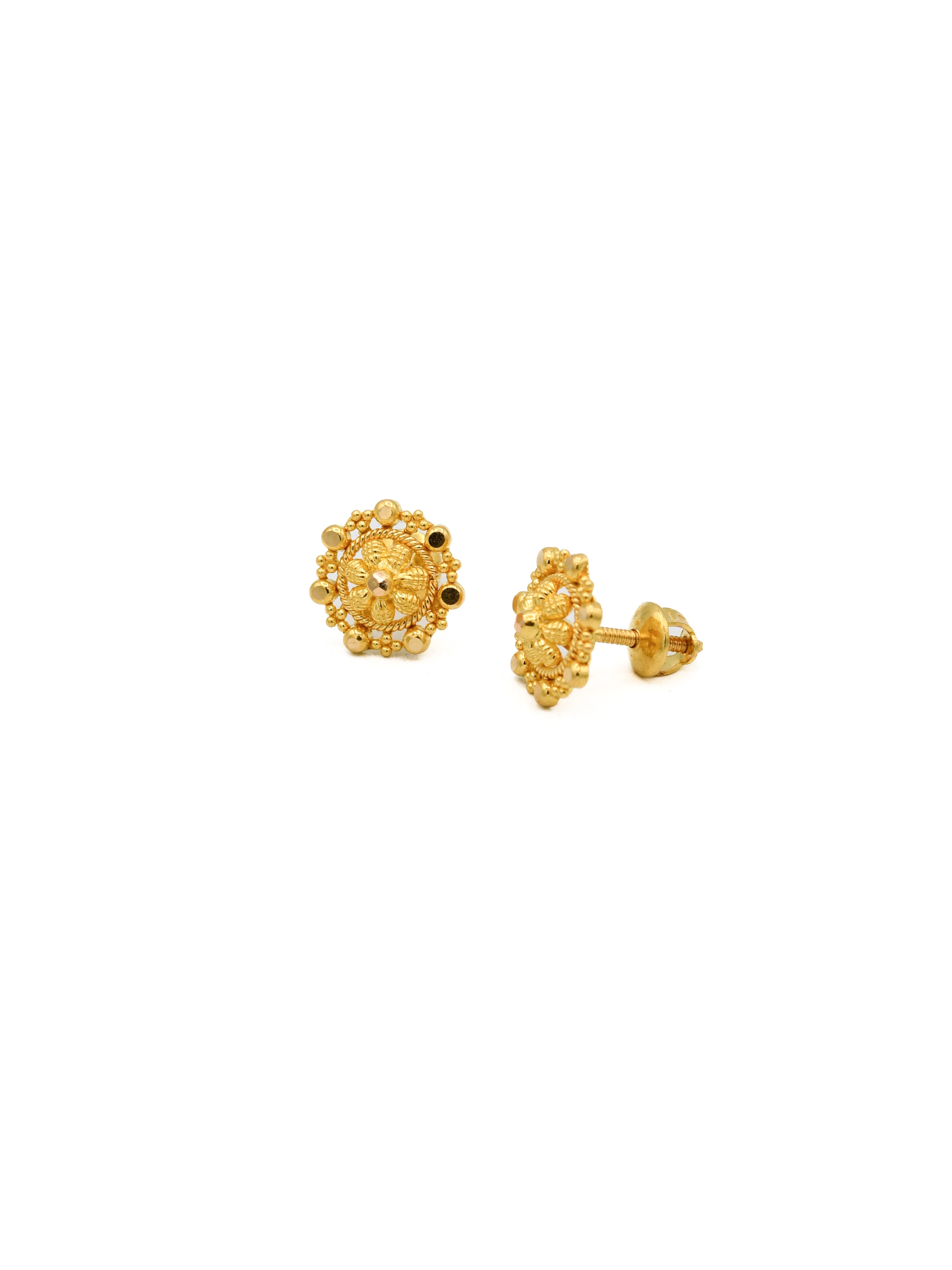 22ct Gold Stud Earrings