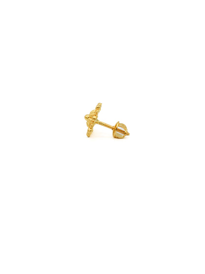 22ct Gold Stud Earrings