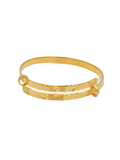 22ct Gold Adjustable Baby Bangle