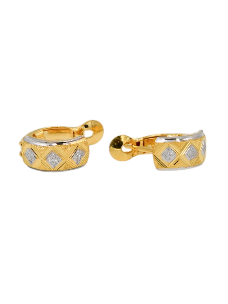 22ct Gold Two Tone Spring Bali