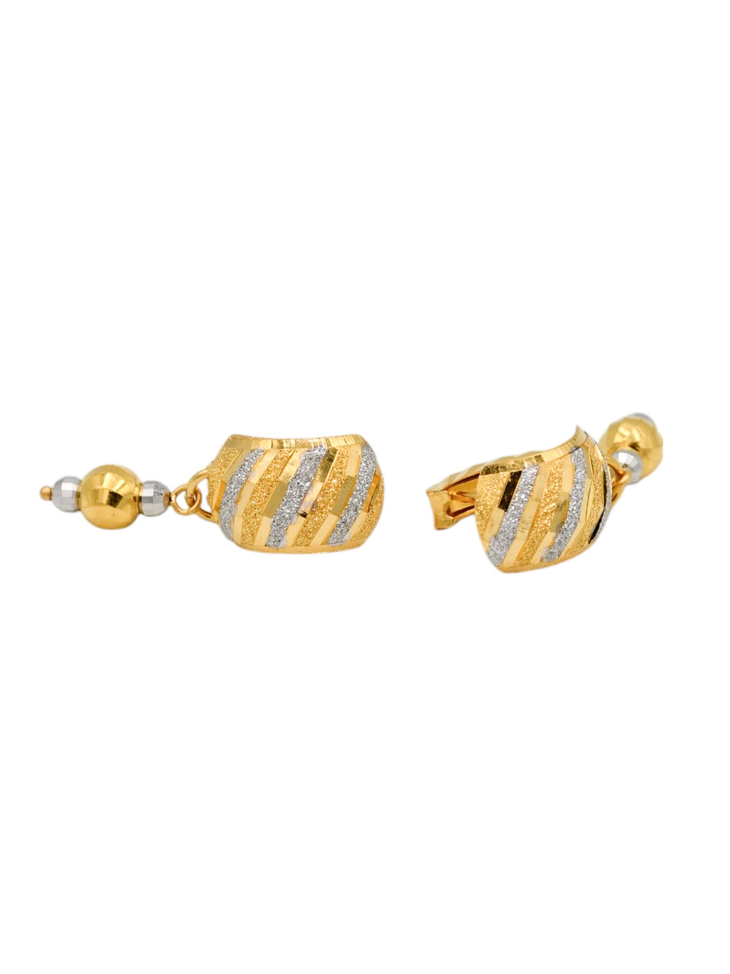 22ct Gold Two Tone Spring Bali