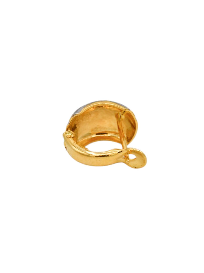 22ct Gold Two Tone Spring Bali