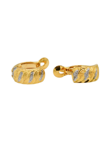 22ct Gold Two Tone Spring Bali