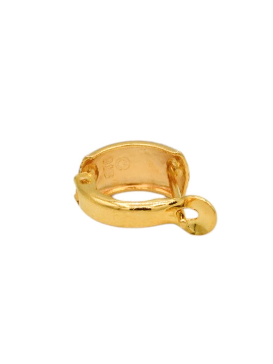 22ct Gold Two Tone Spring Bali