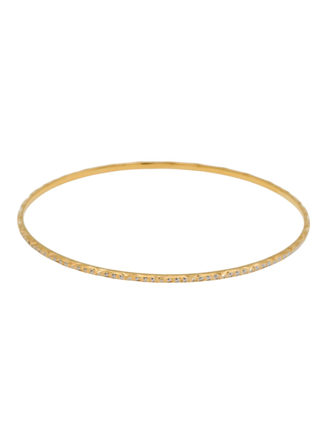 22ct Gold Two Tone 4 Bangles