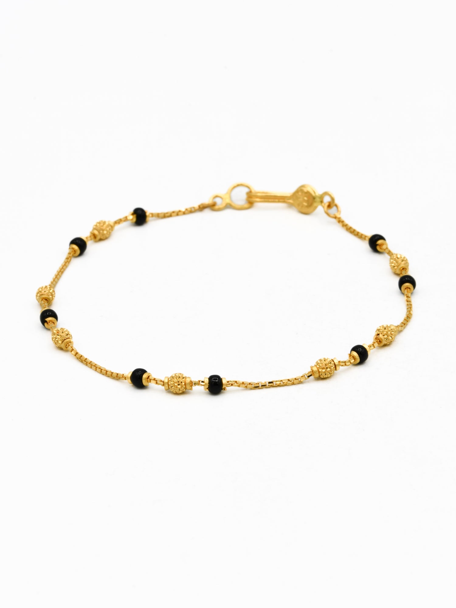 22ct Gold B/B Ball Ladies Bracelet