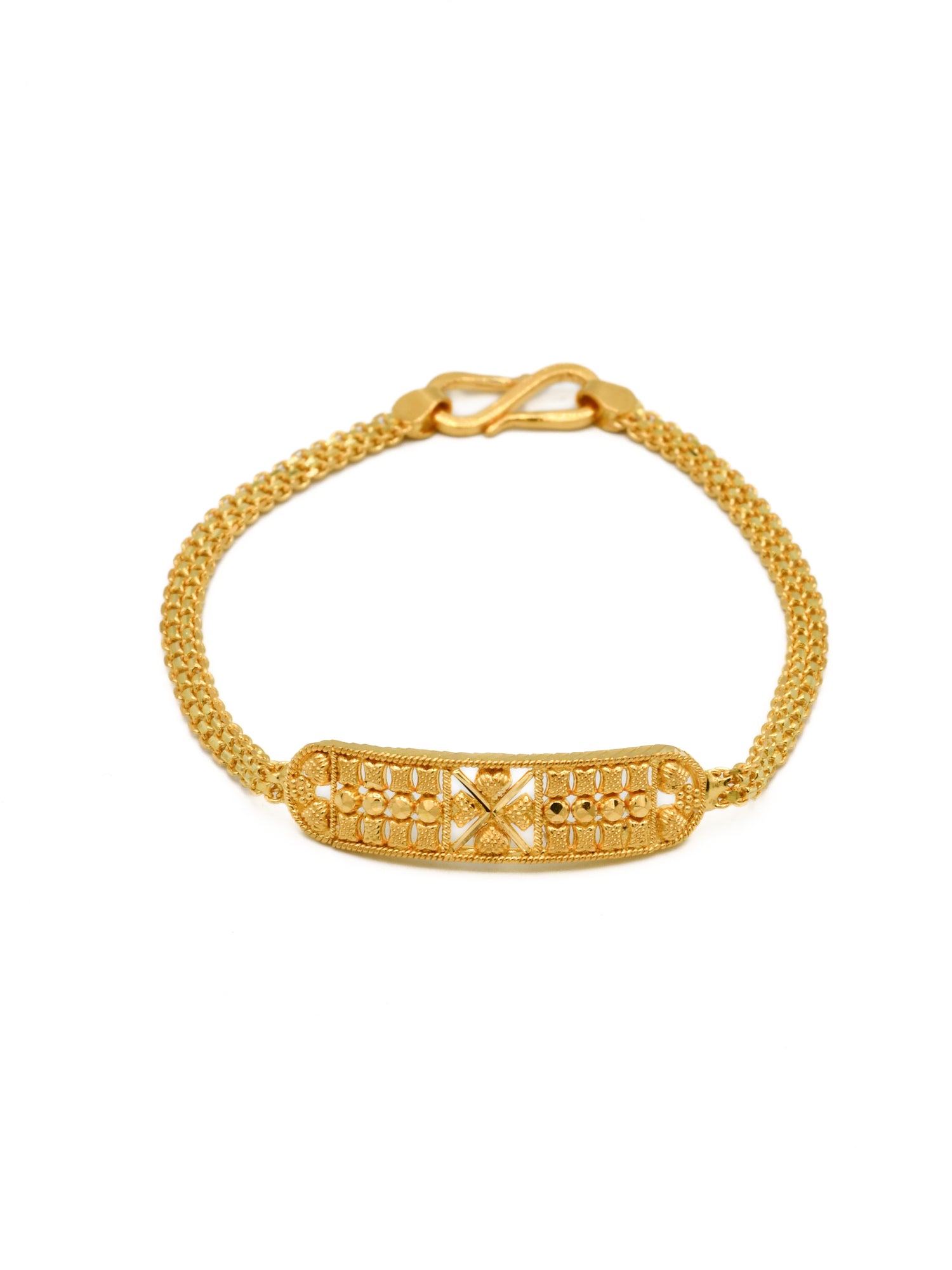 22ct Gold 1 Piece Baby Bracelet