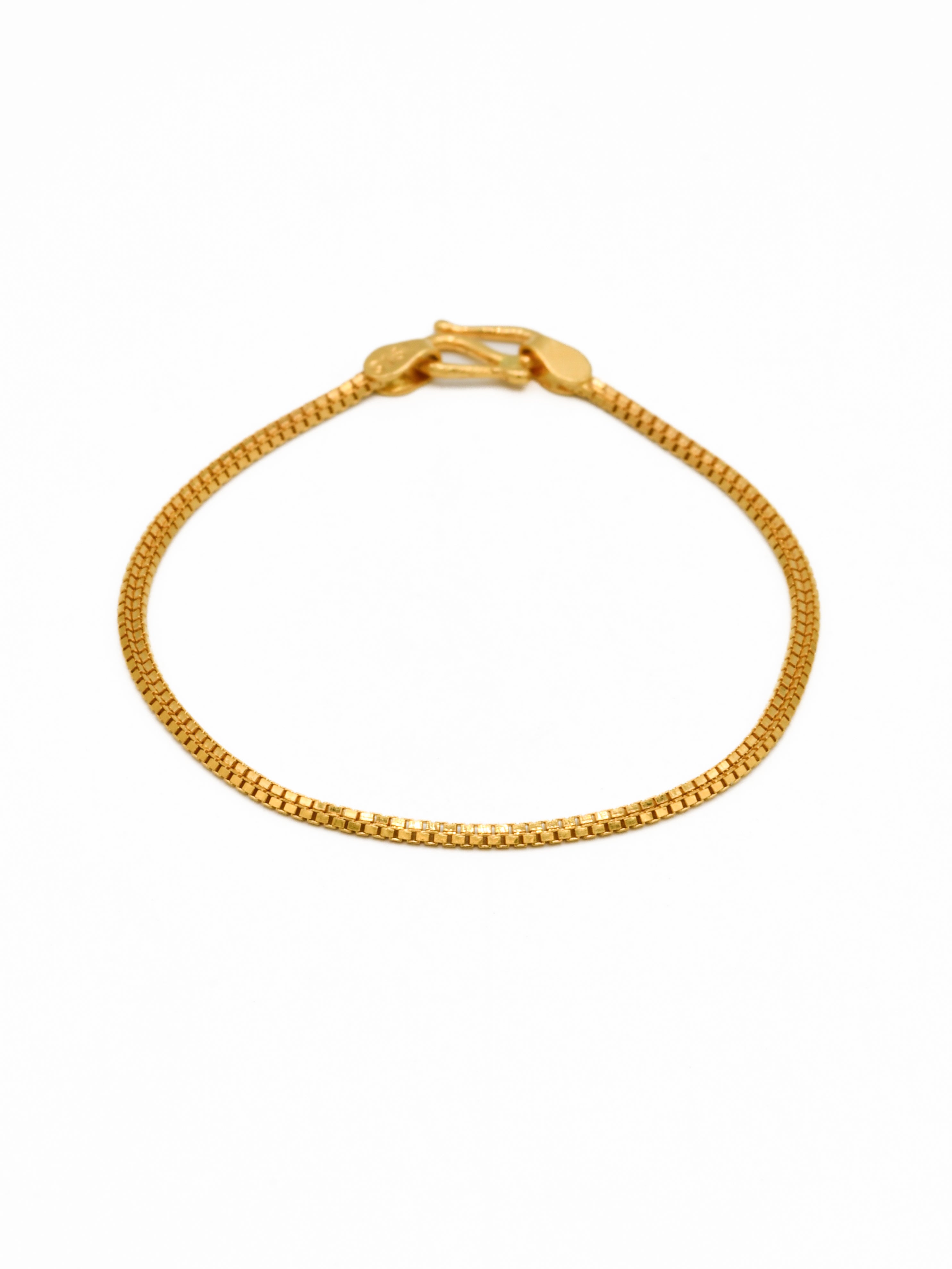 22ct Gold 1 Piece Baby Bracelet