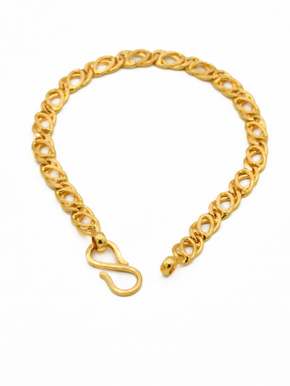 22ct Gold 1 Piece Baby Bracelet