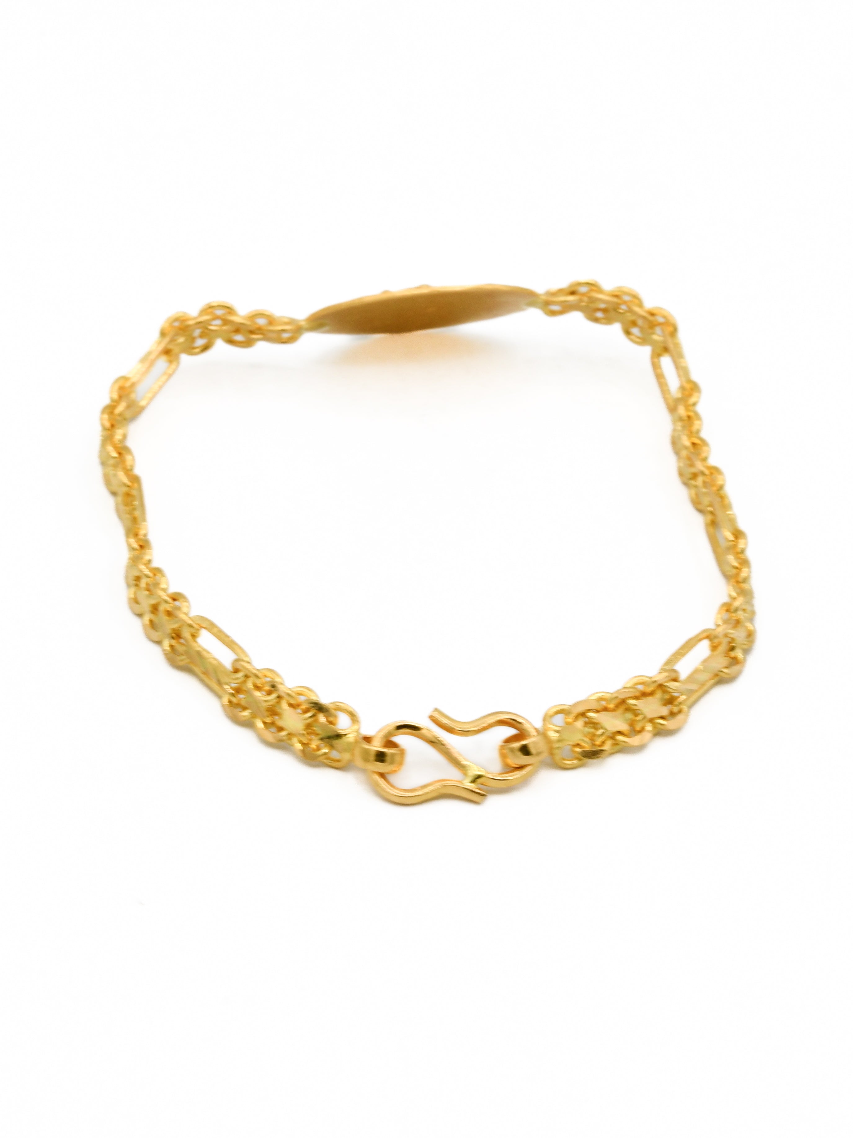 22ct Gold 1 Piece Baby Bracelet