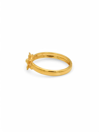 22ct Gold Flower Ladies Ring