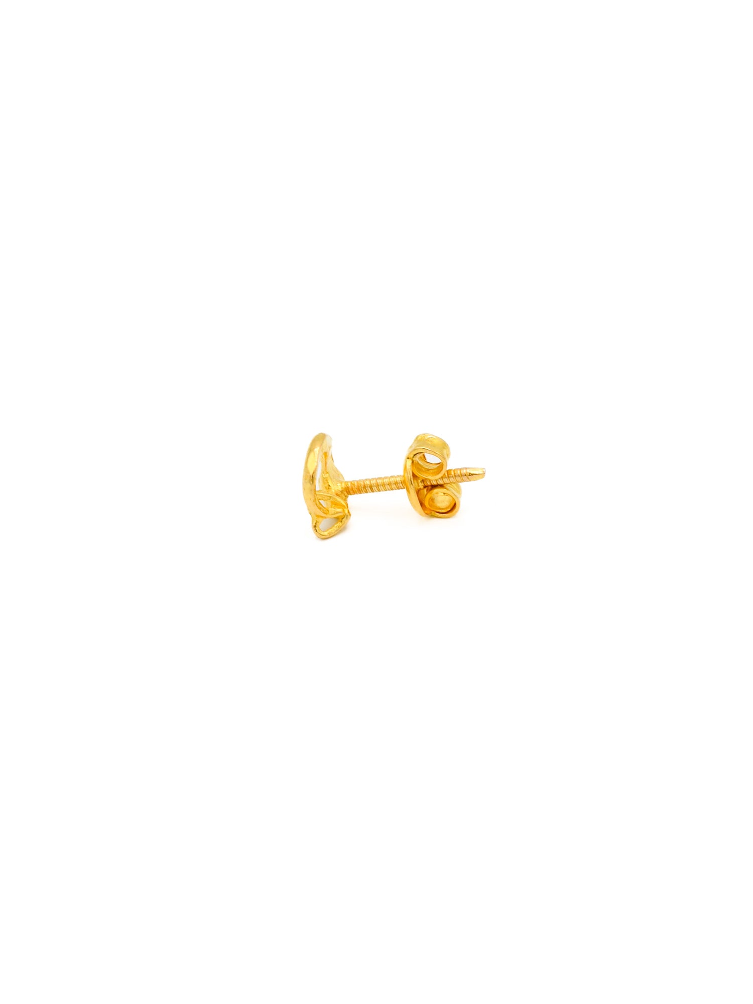 22ct Gold Stud Earrings - Roop Darshan