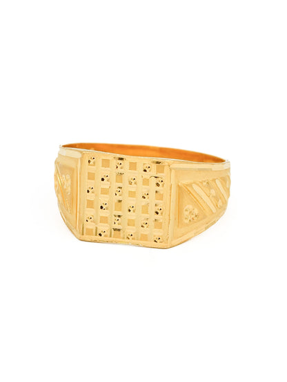 22ct Gold Mens Ring - Roop Darshan