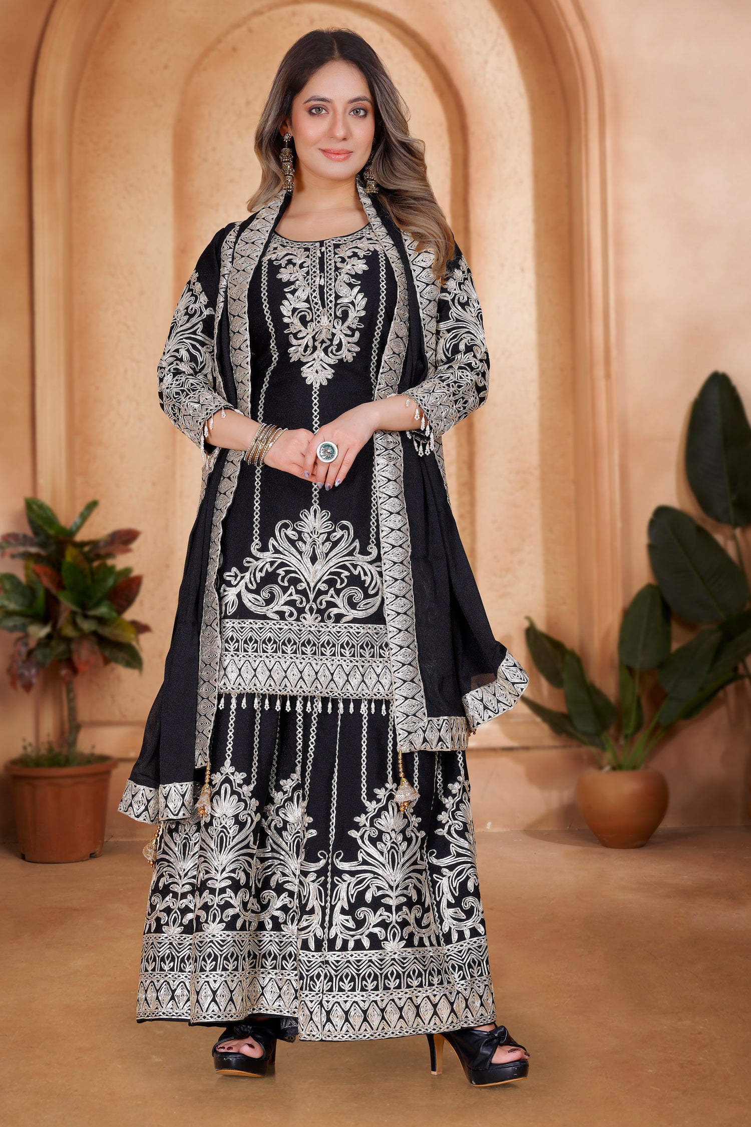 Eshani Palazzo Suit