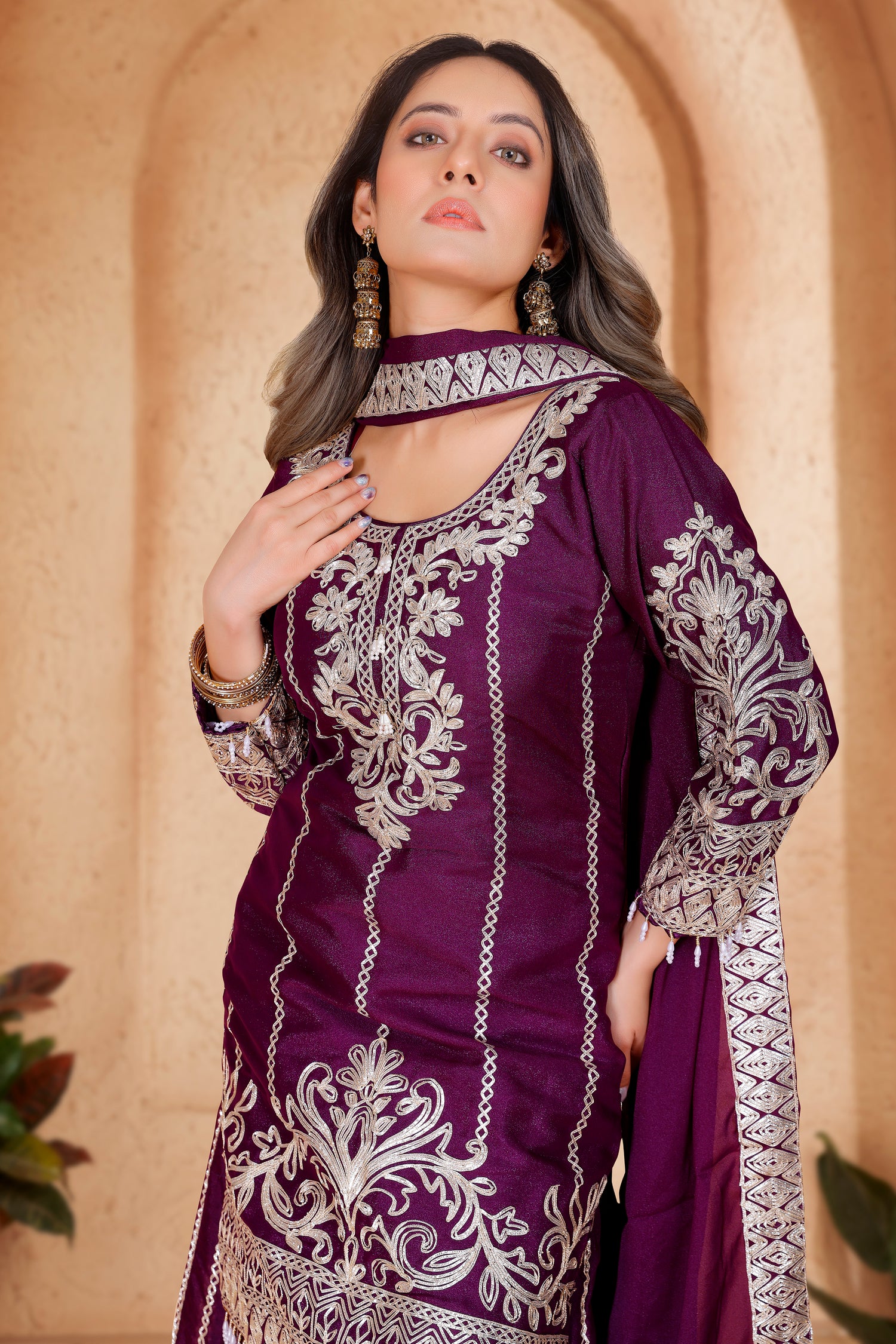 Eshani Palazzo Suit