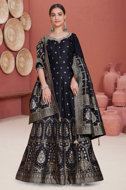 Misha Gown With Dupatta