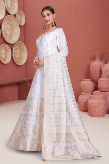 Misha Gown With Dupatta