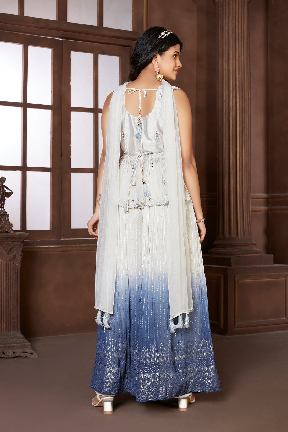 Shivani Palazzo Suit - Roop Darshan