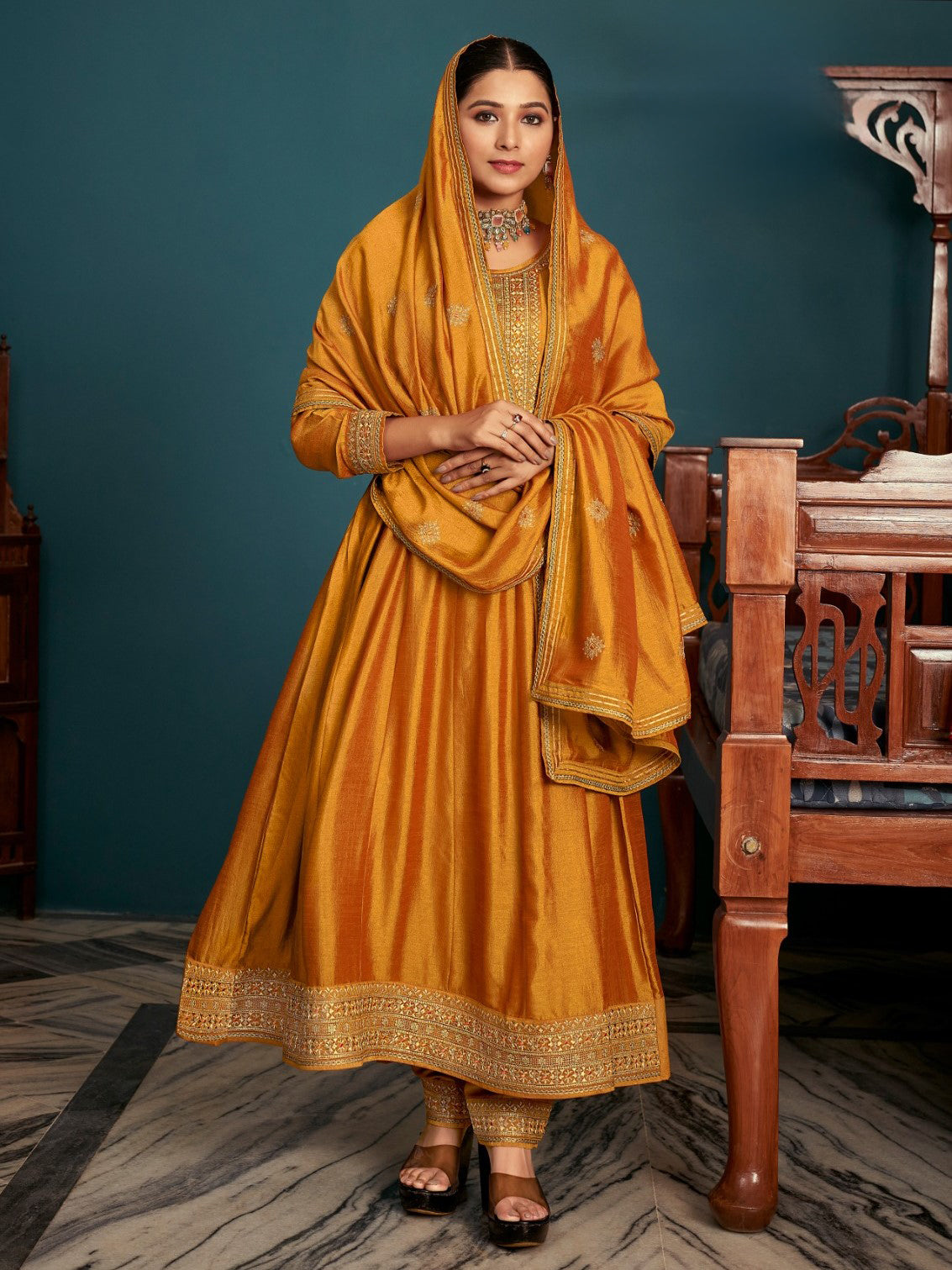 Sania Flair Suit - Roop Darshan