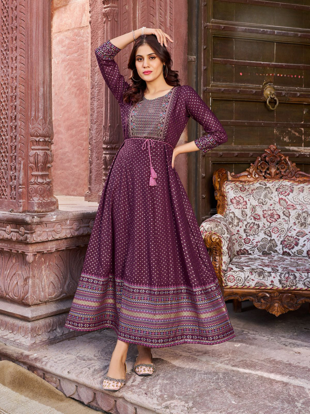 Mahira Flair Kurti - Roop Darshan