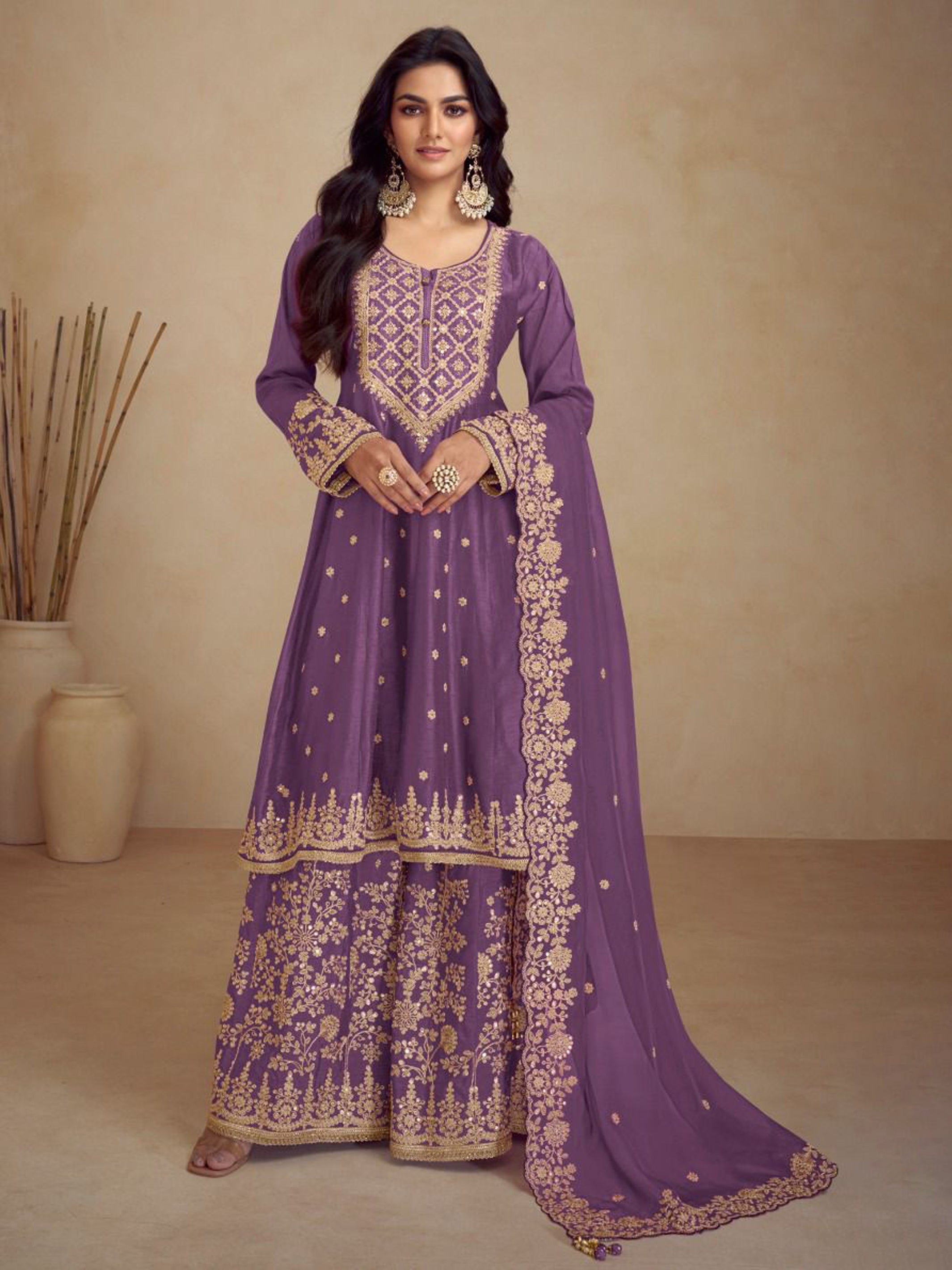 Nisha Palazzo Suit