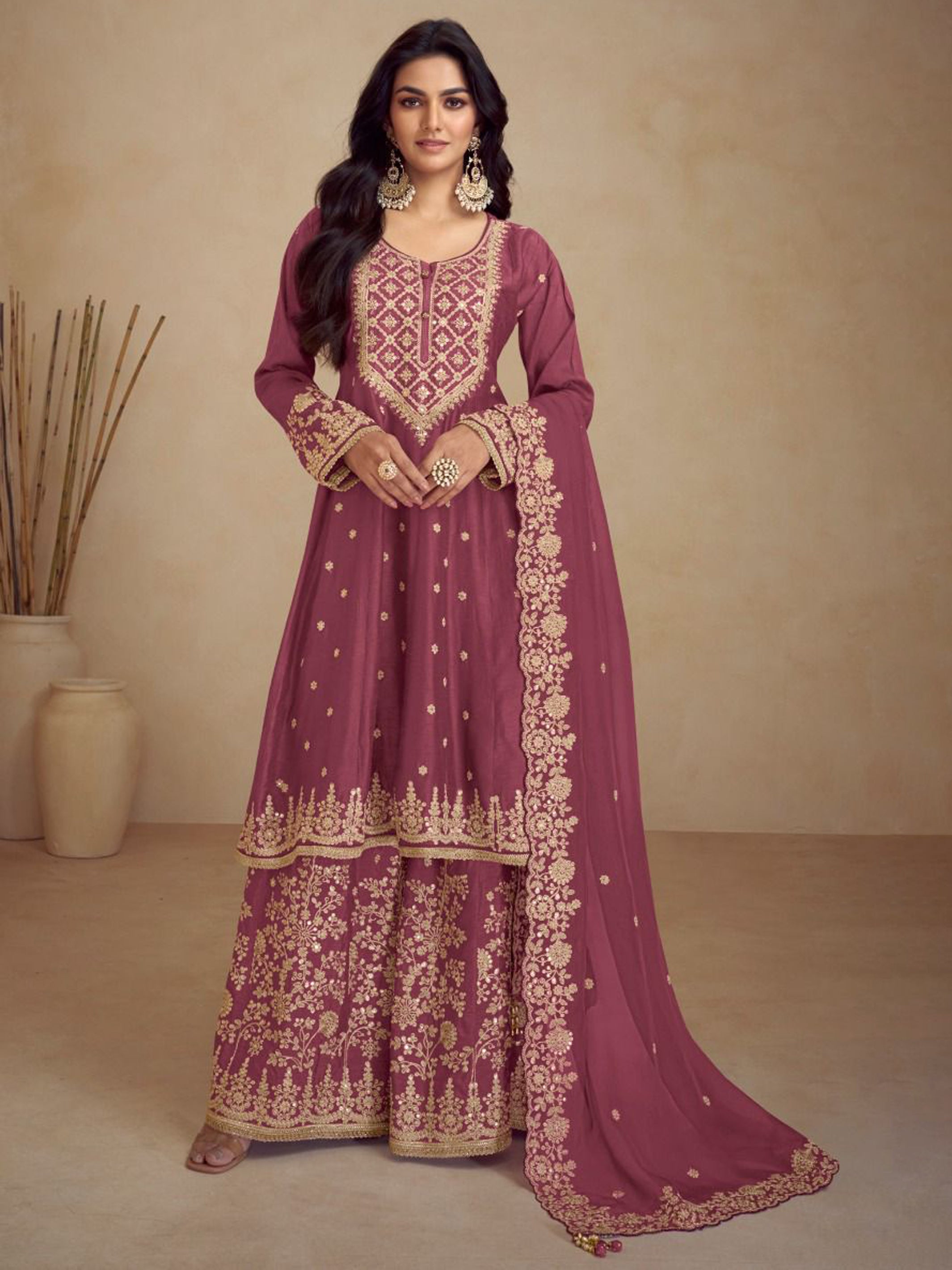 Nisha Palazzo Suit