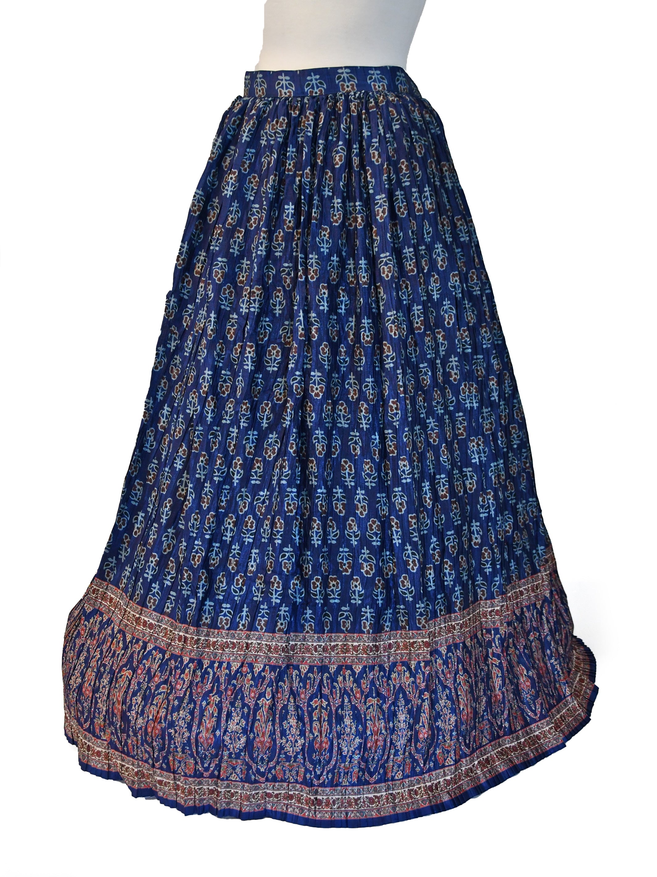 Maya Silk Printed Skirt