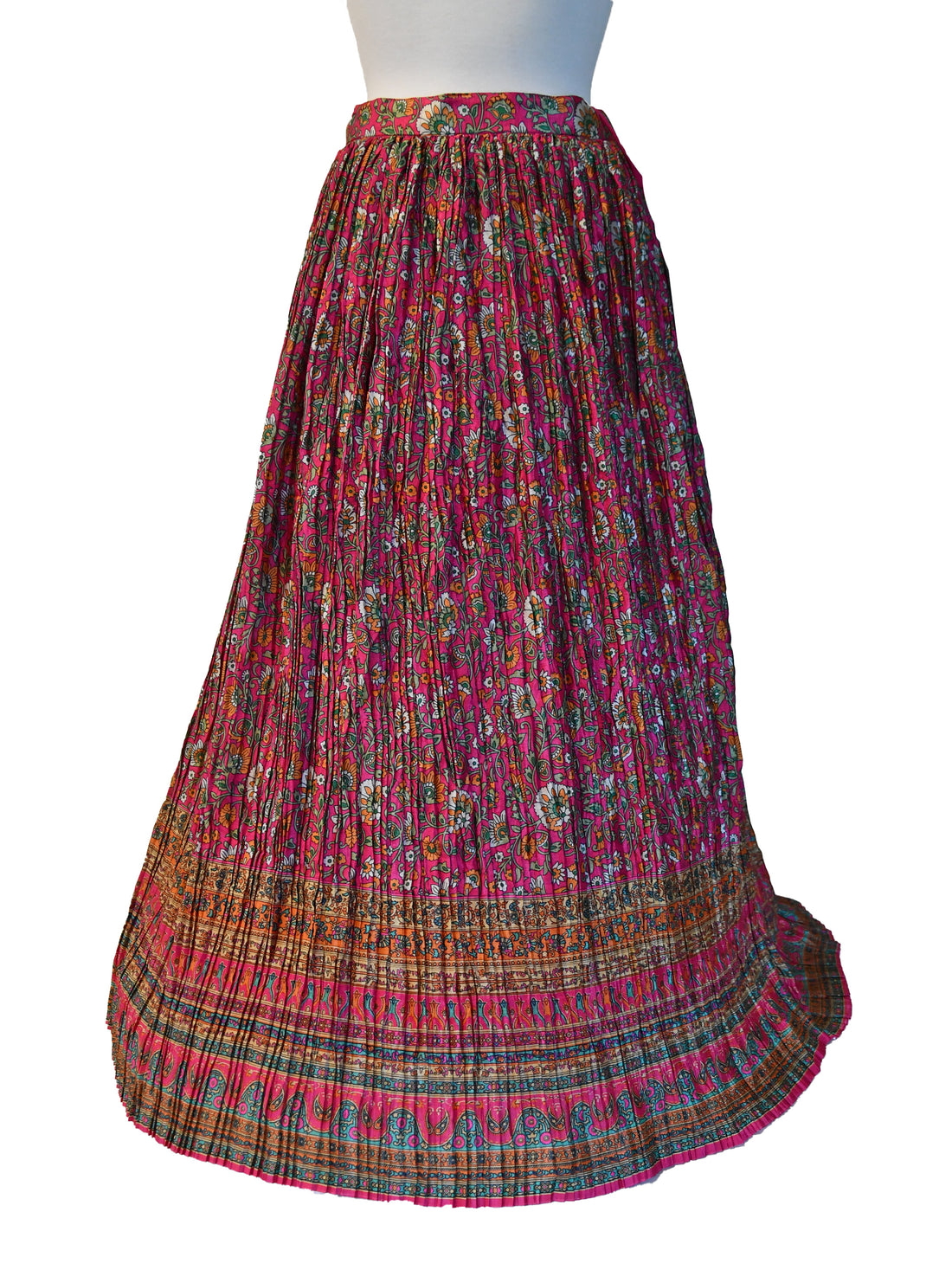 Maya Silk Printed Skirt