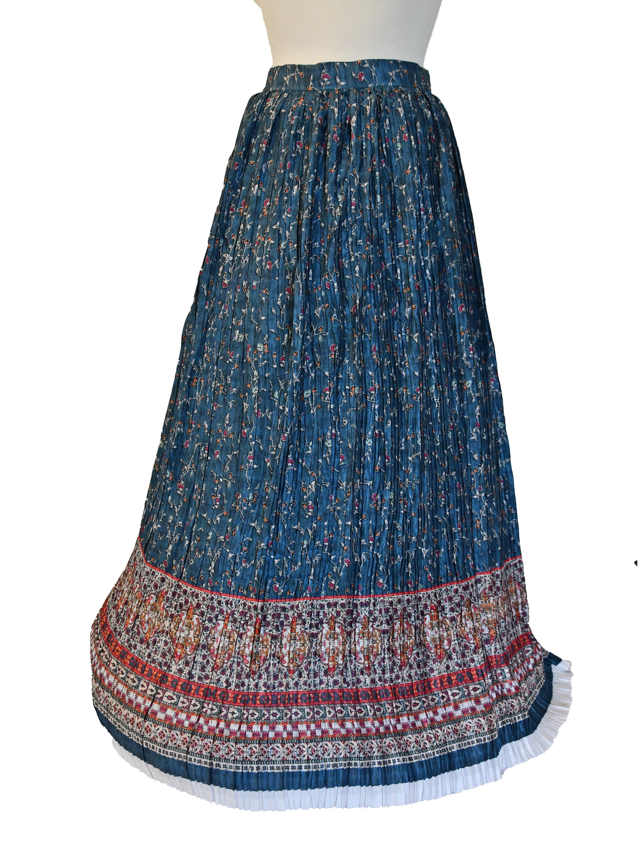 Maya Silk Printed Skirt