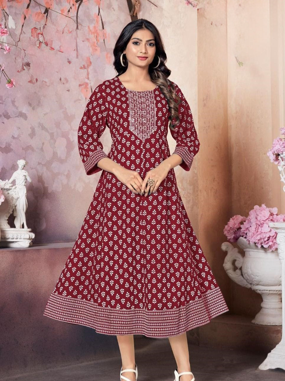 Pihu Flair Kurti - Roop Darshan