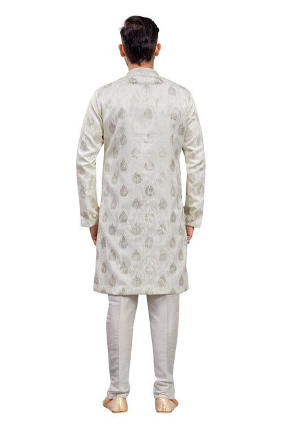 Mens Printed Kurta Set