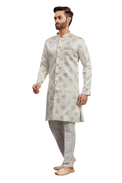 Mens Printed Kurta Set