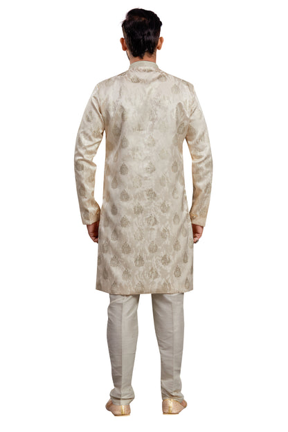 Mens Printed Kurta Set