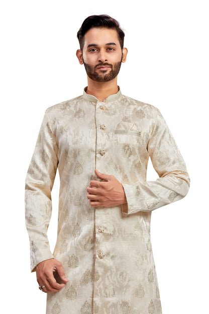 Mens Printed Kurta Set