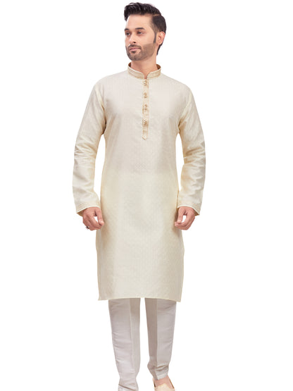 Mens Brocade Kurta Set