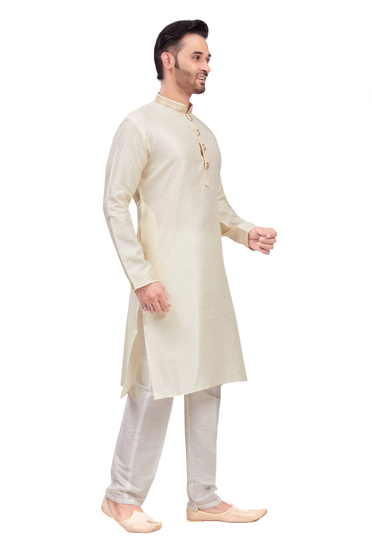 Mens Brocade Kurta Set