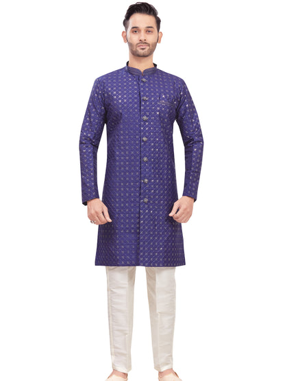 Mens Tiki Resham Kurta Set