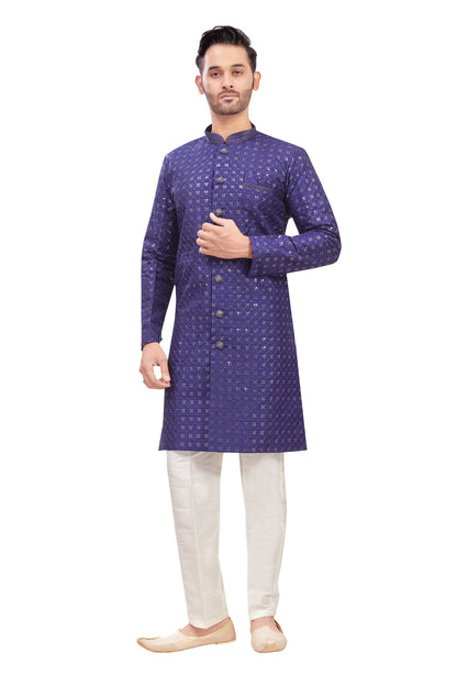 Mens Tiki Resham Kurta Set