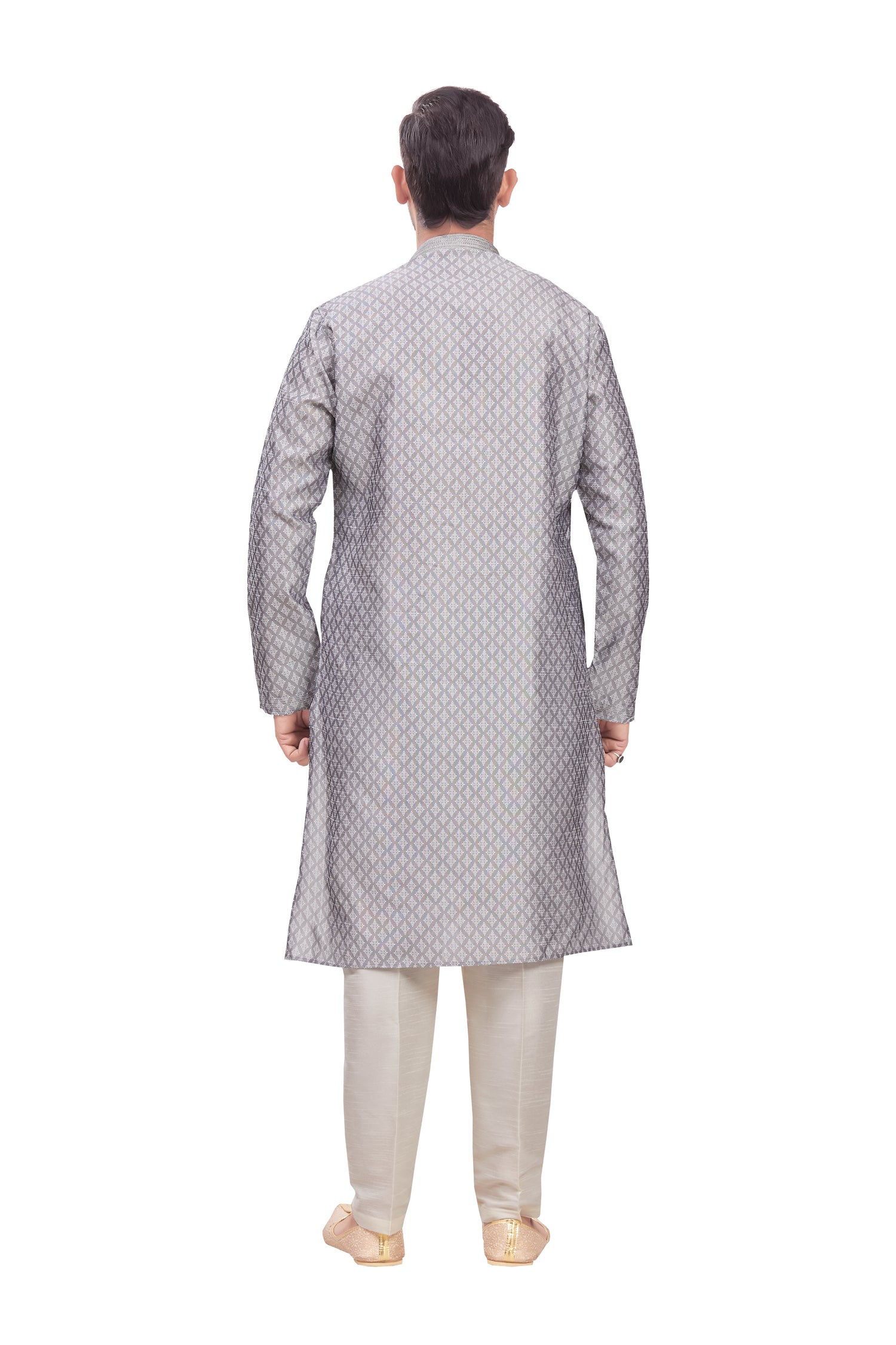 Mens Brocade Kurta Set