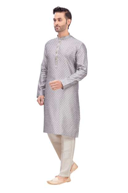 Mens Brocade Kurta Set