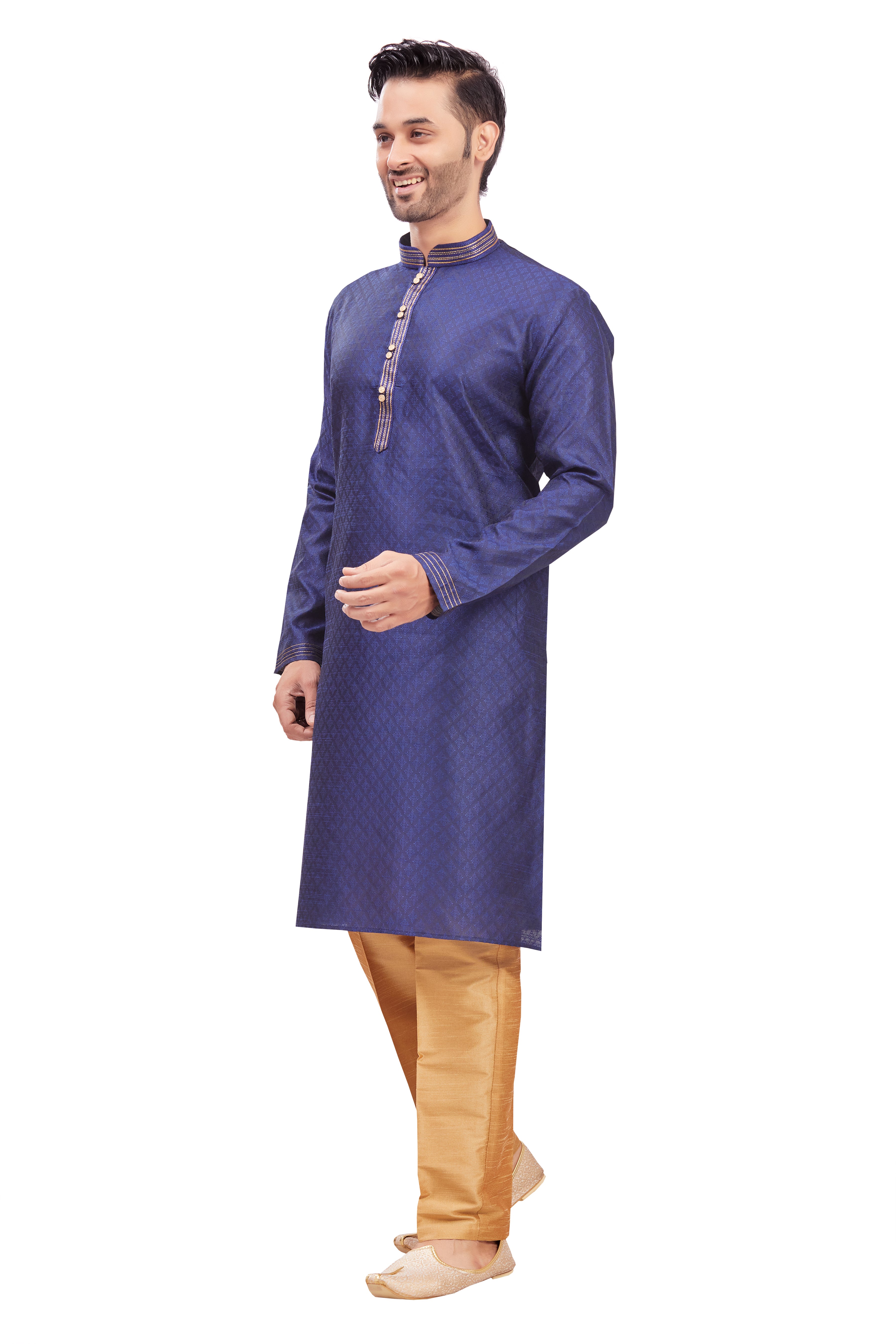 Mens Brocade Kurta Set