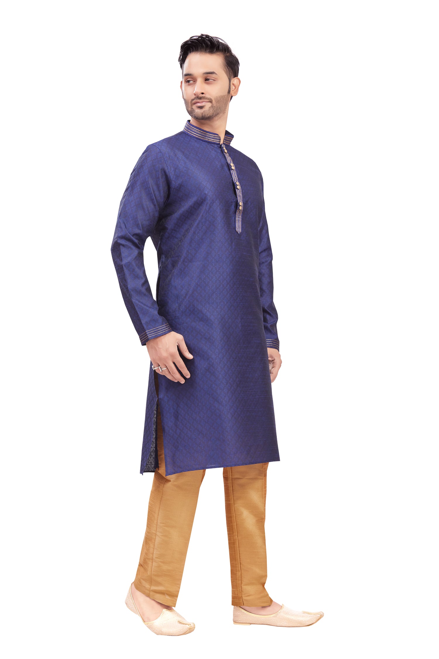 Mens Brocade Kurta Set