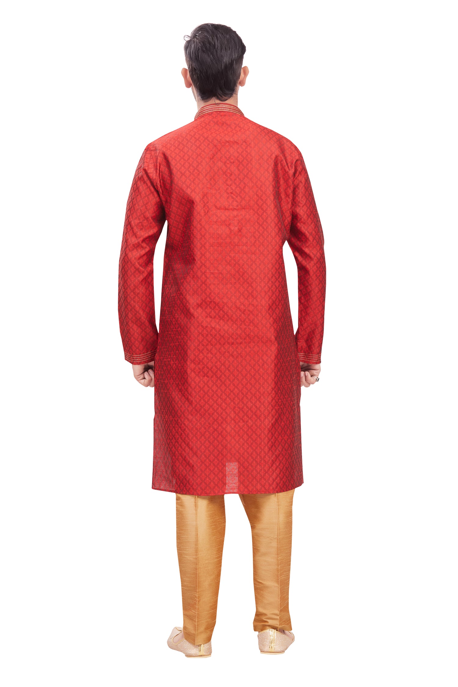 Mens Brocade Kurta Set