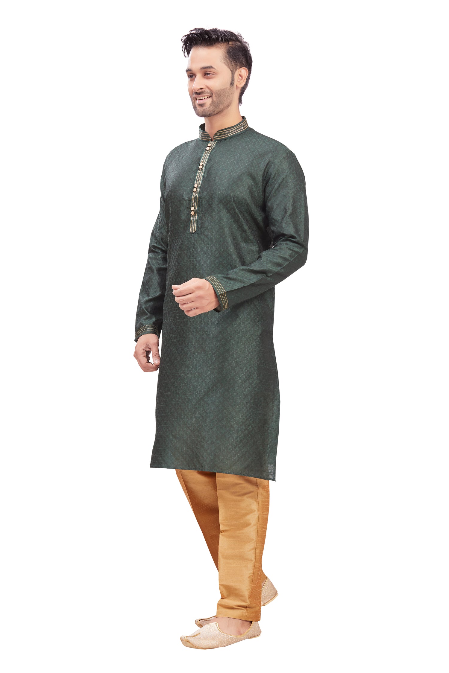 Mens Brocade Kurta Set