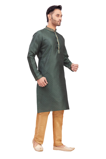 Mens Brocade Kurta Set