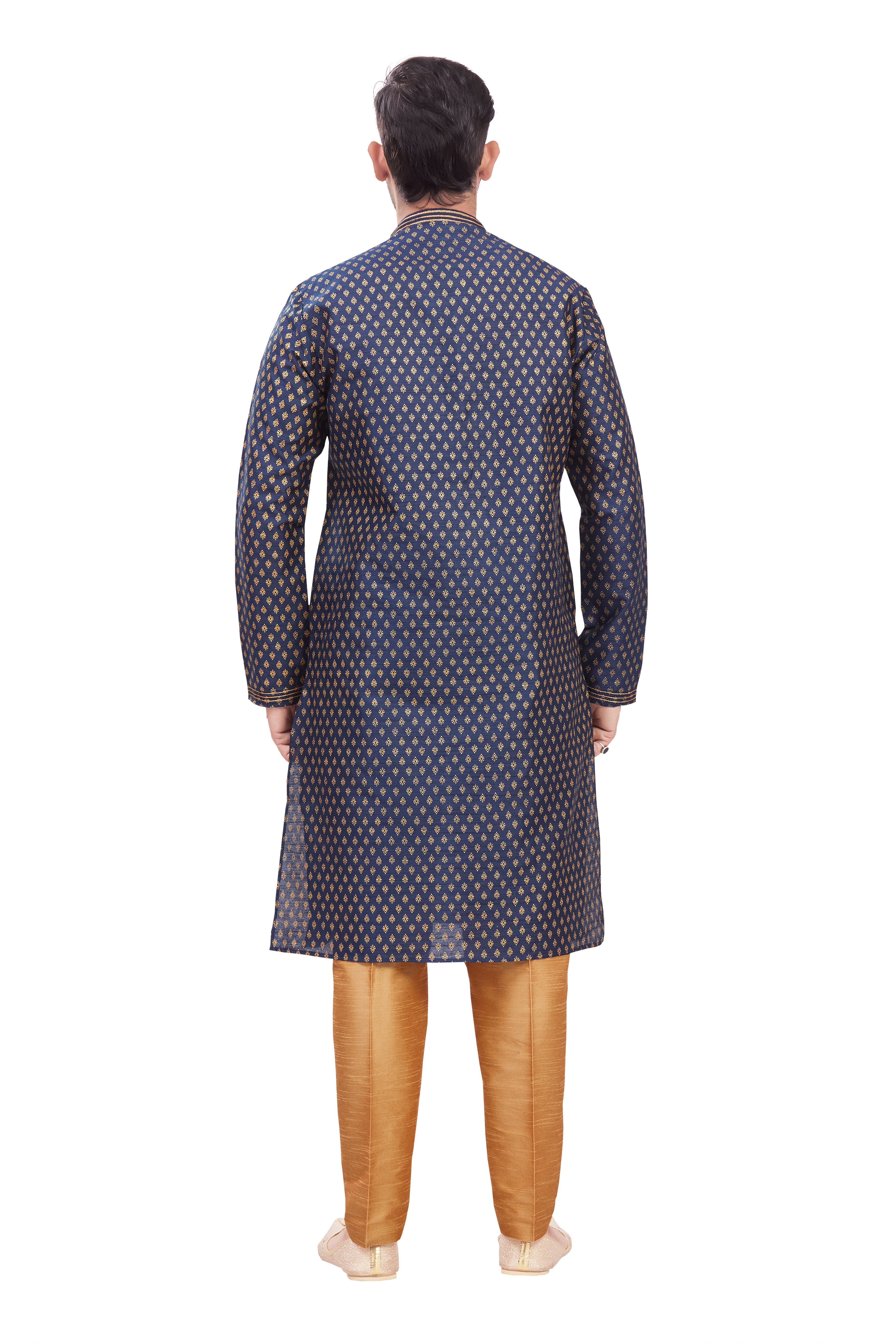 Mens Printed Kurta Set