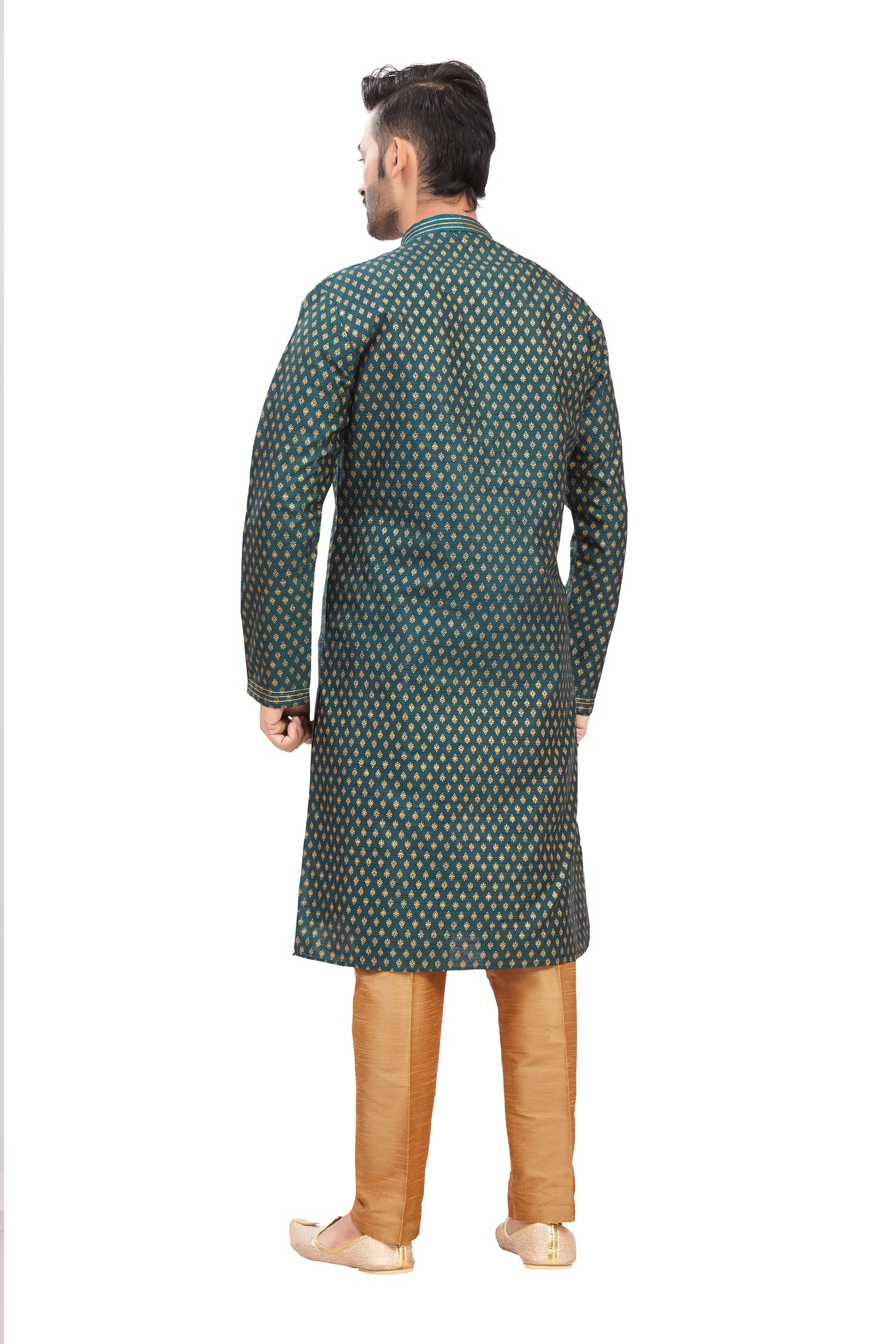 Mens Printed Kurta Set