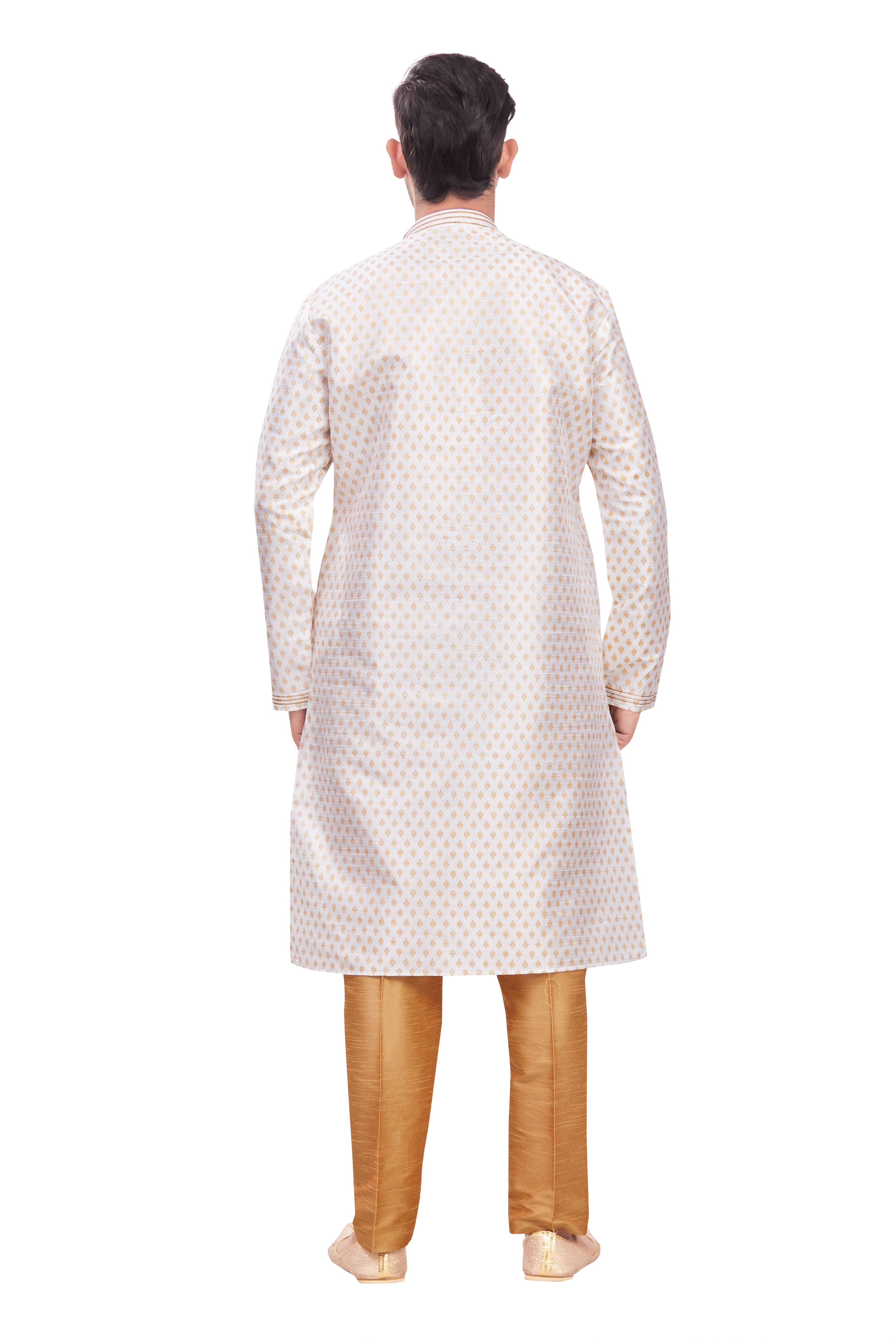 Mens Printed Kurta Set