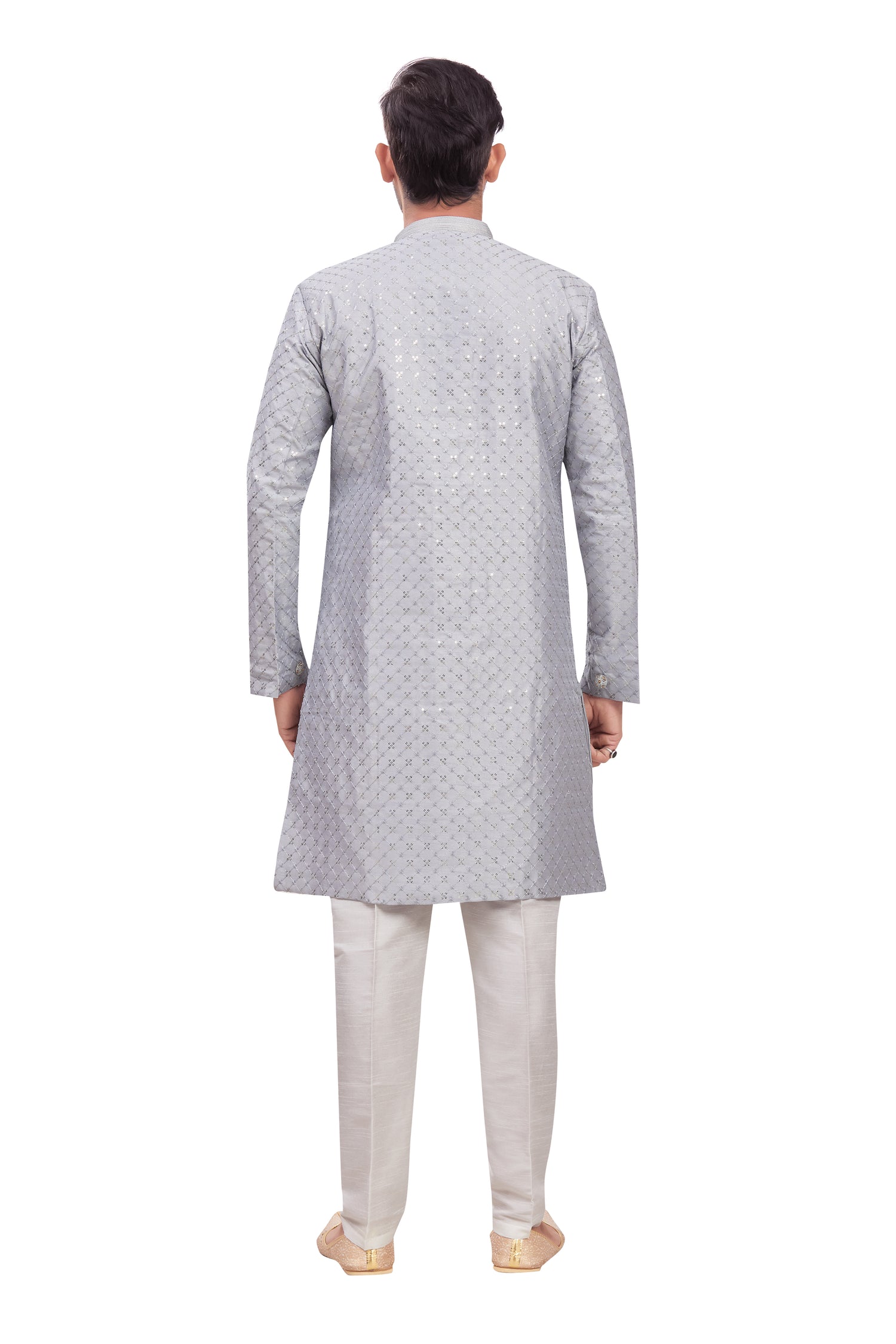 Mens Tiki Resham Kurta Set